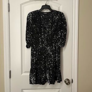 The Kooples Speckled Mini Dress